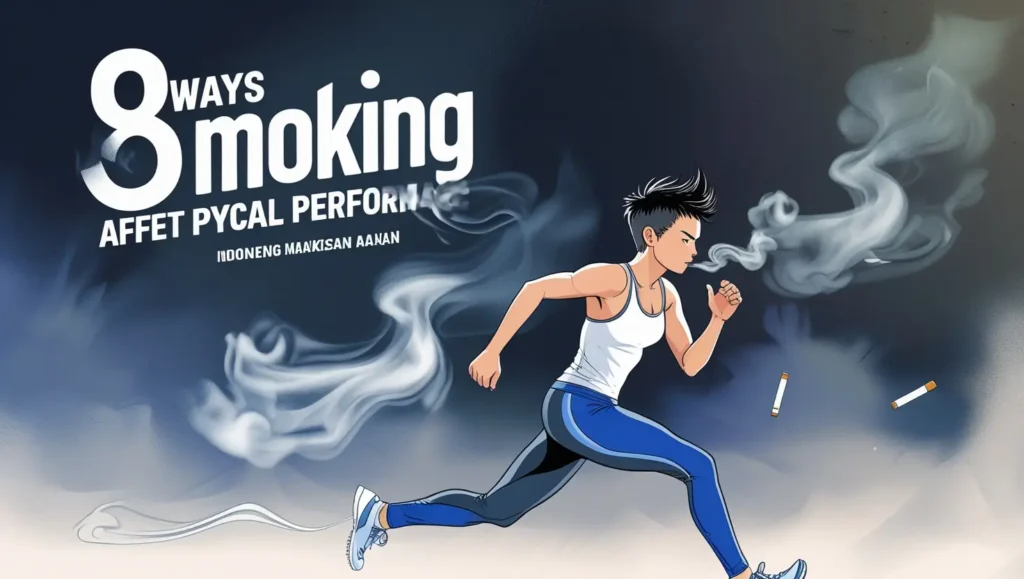 8 Cara Rokok Mempengaruhi Kinerja Fisik